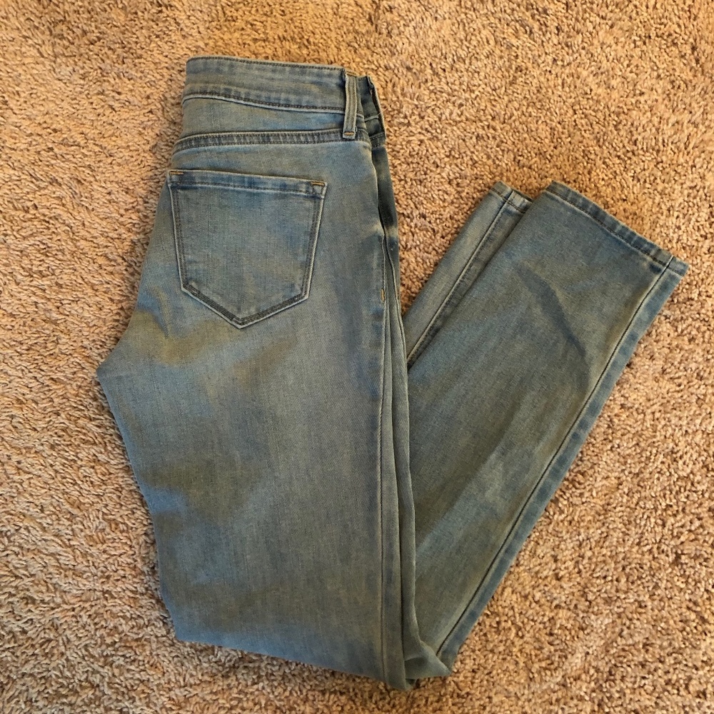 old navy super straight light jeans
